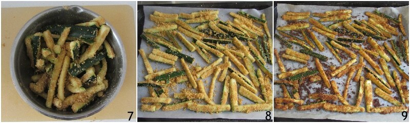 bâtonnets de courgettes croustillants au four avec chapelure parmesan et épices recette légère facile et rapide avec vidéo le grain de maïs 3 cuire au four