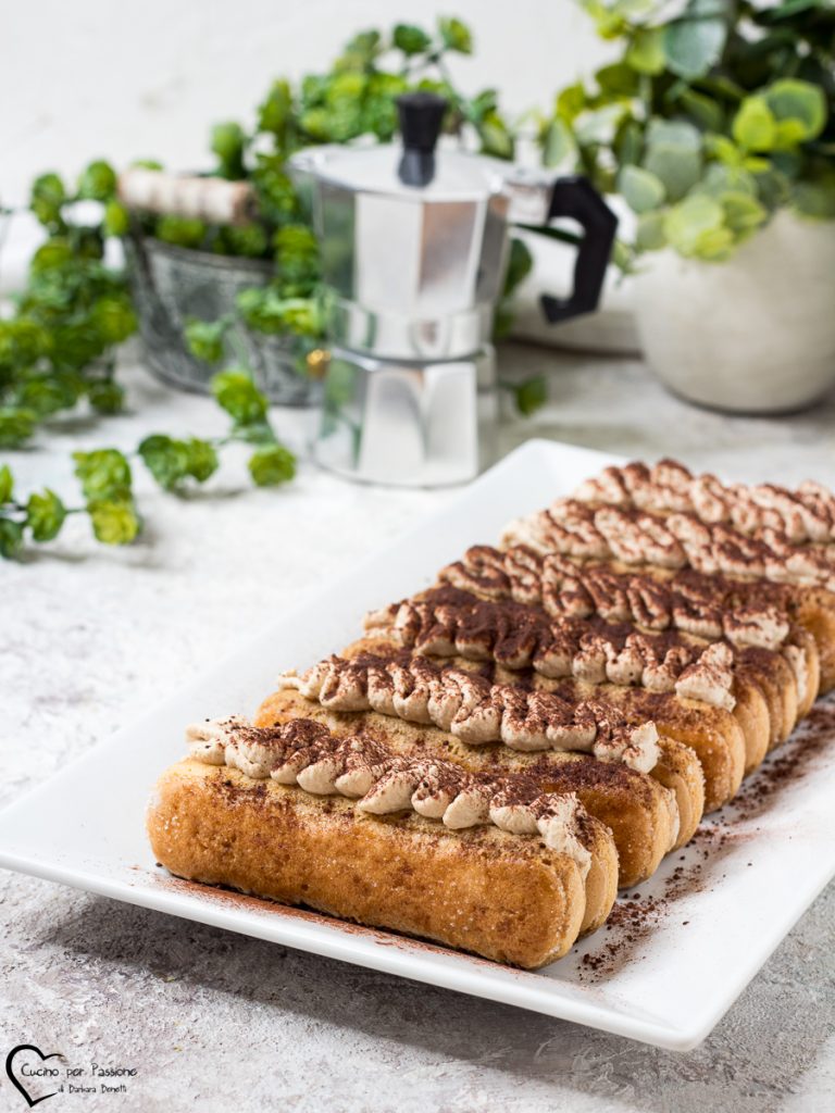 biscuits à la cuillère avec crème au café