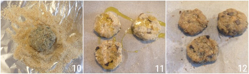 boulettes d'aubergines au four recette boulettes végétariennes sans œufs véganes avec sauce au yaourt le chicco di mais 2 cuire