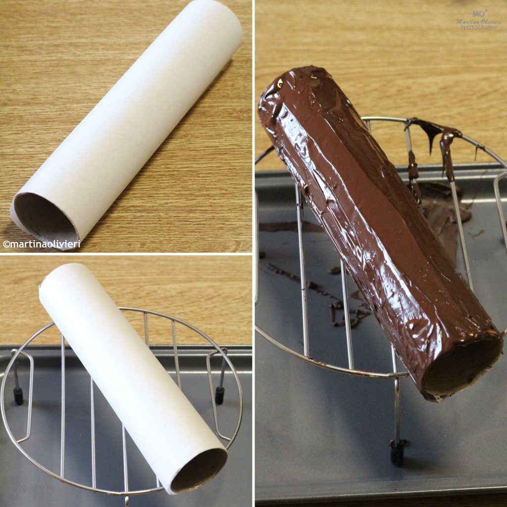 Bûche de chocolat