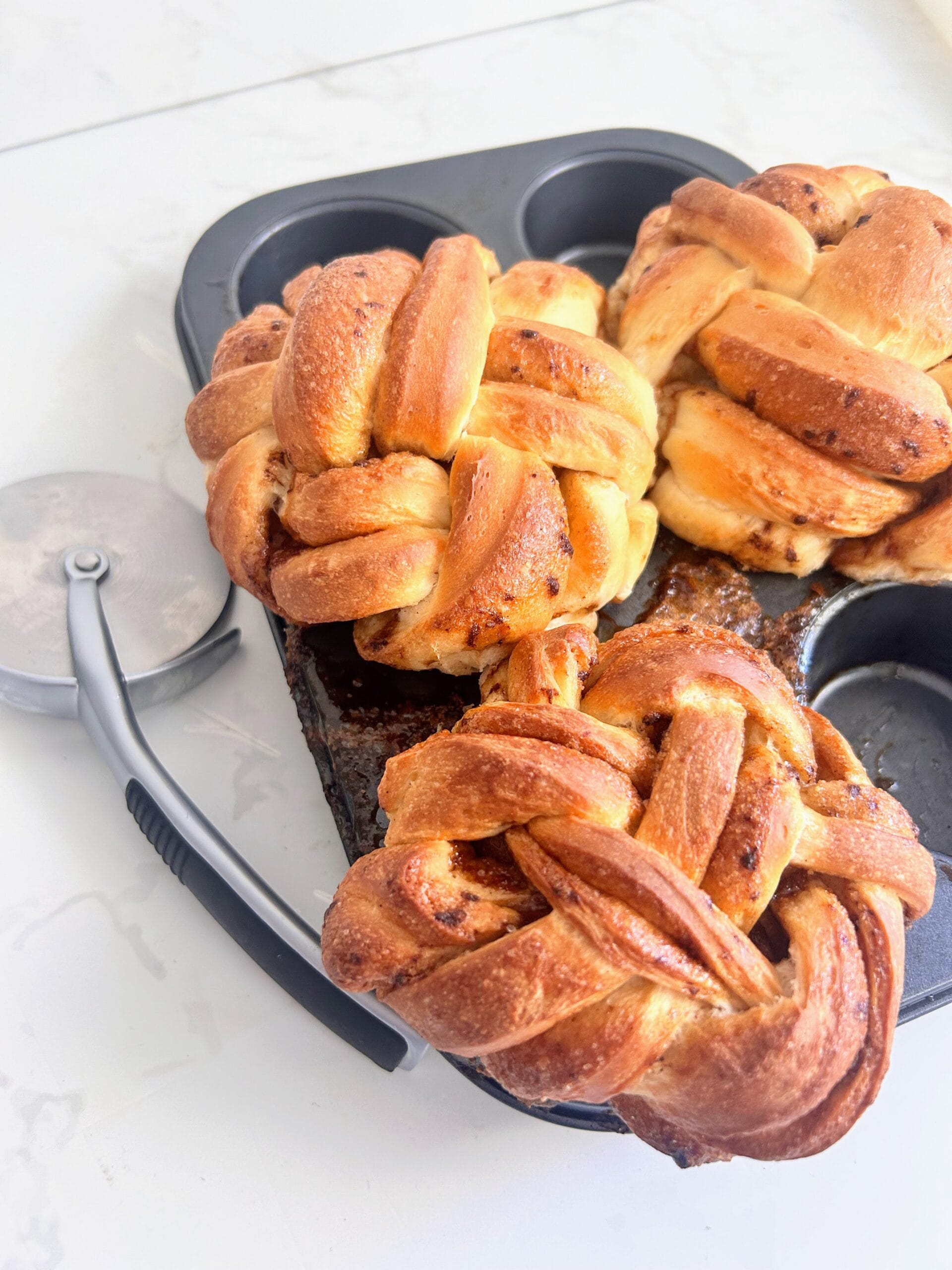 Roulés à la cannelle au café