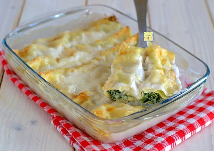 Cannelloni ricotta et épinards