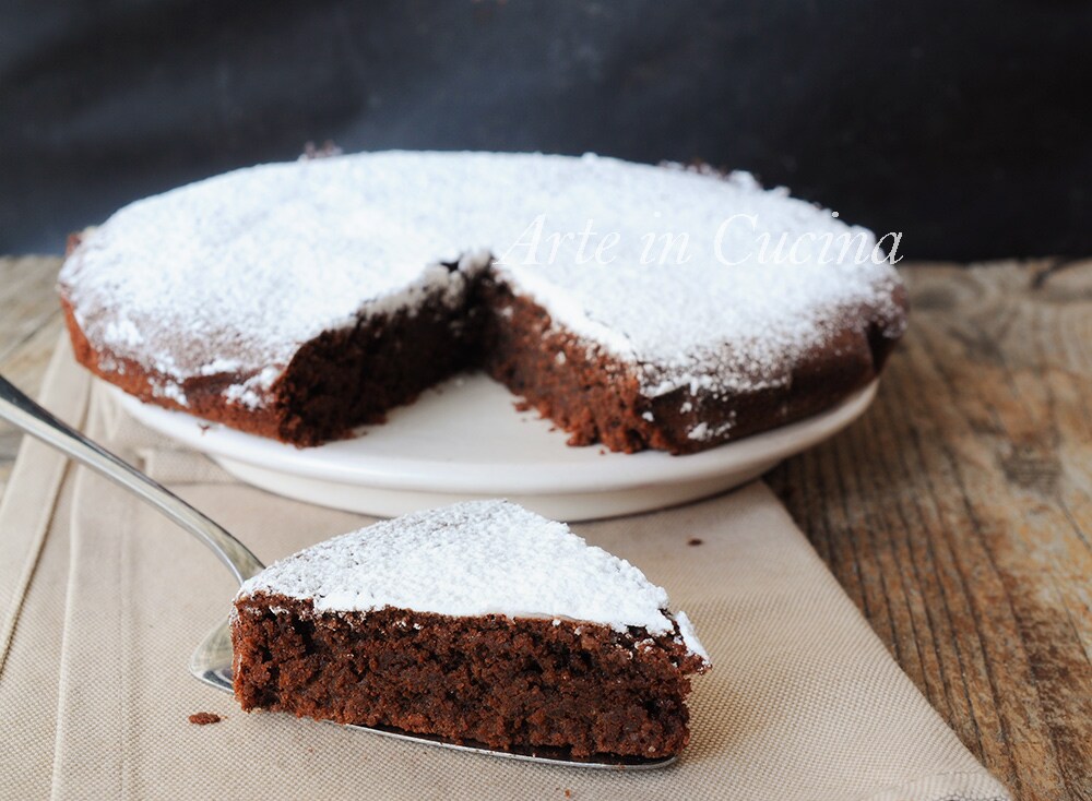 CAPRESE AU CHOCOLAT gâteau original sucrerie napolitaine