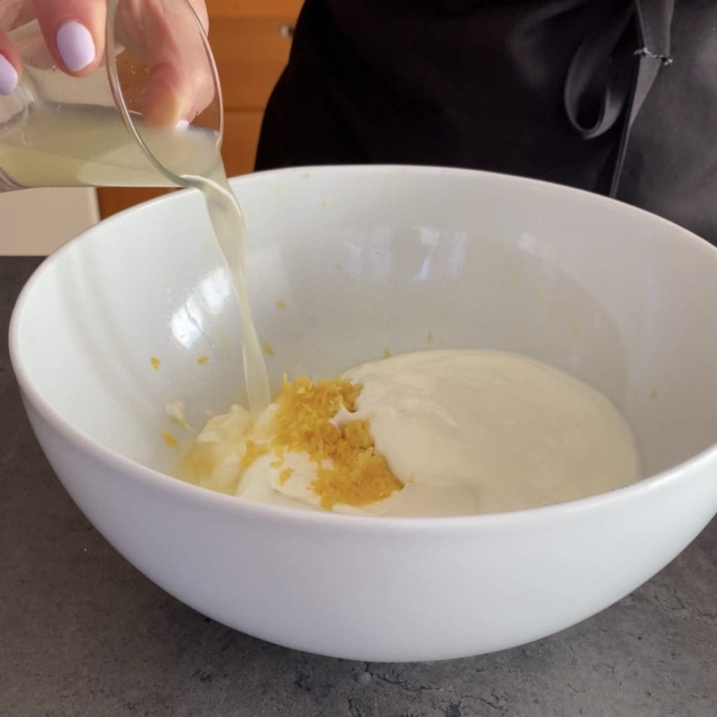 cheesecake cuite au citron