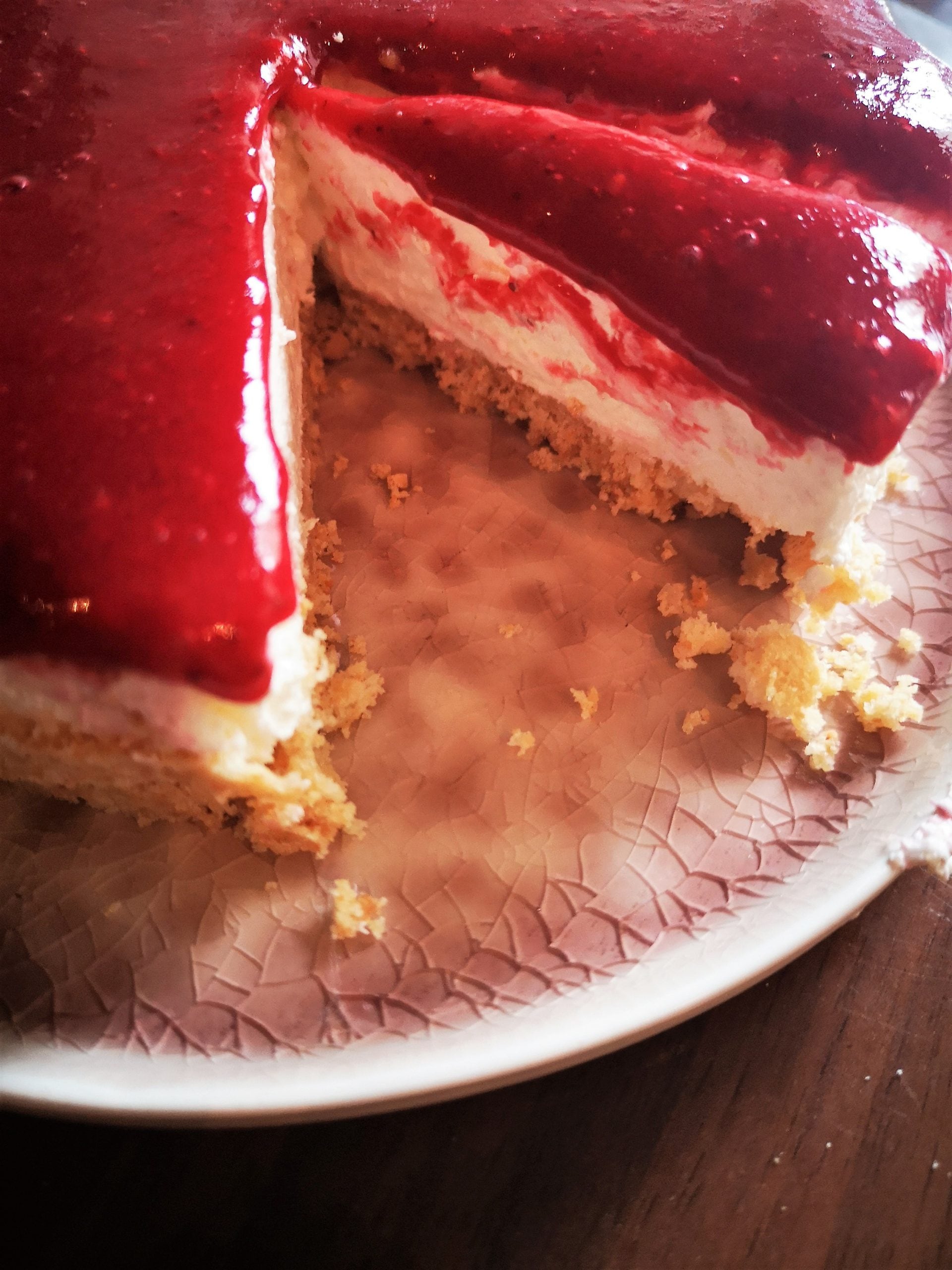 Cheesecake aux fraises
