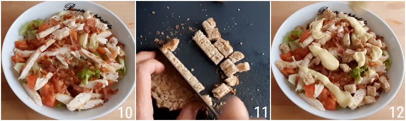 club salad avec poulet recette américaine salade célèbre américaine avec poitrine de poulet grillée le grain de maïs 4 faire sauce