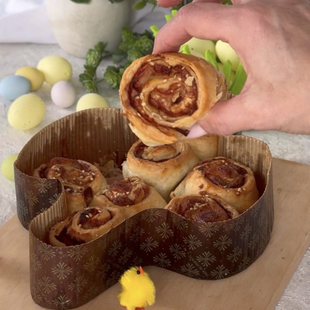 colombe de pâte feuilletée