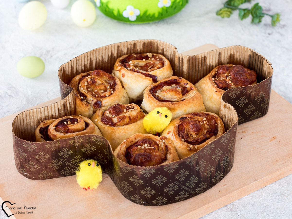 COLOMBE DE PÂTE FEUILLETÉE