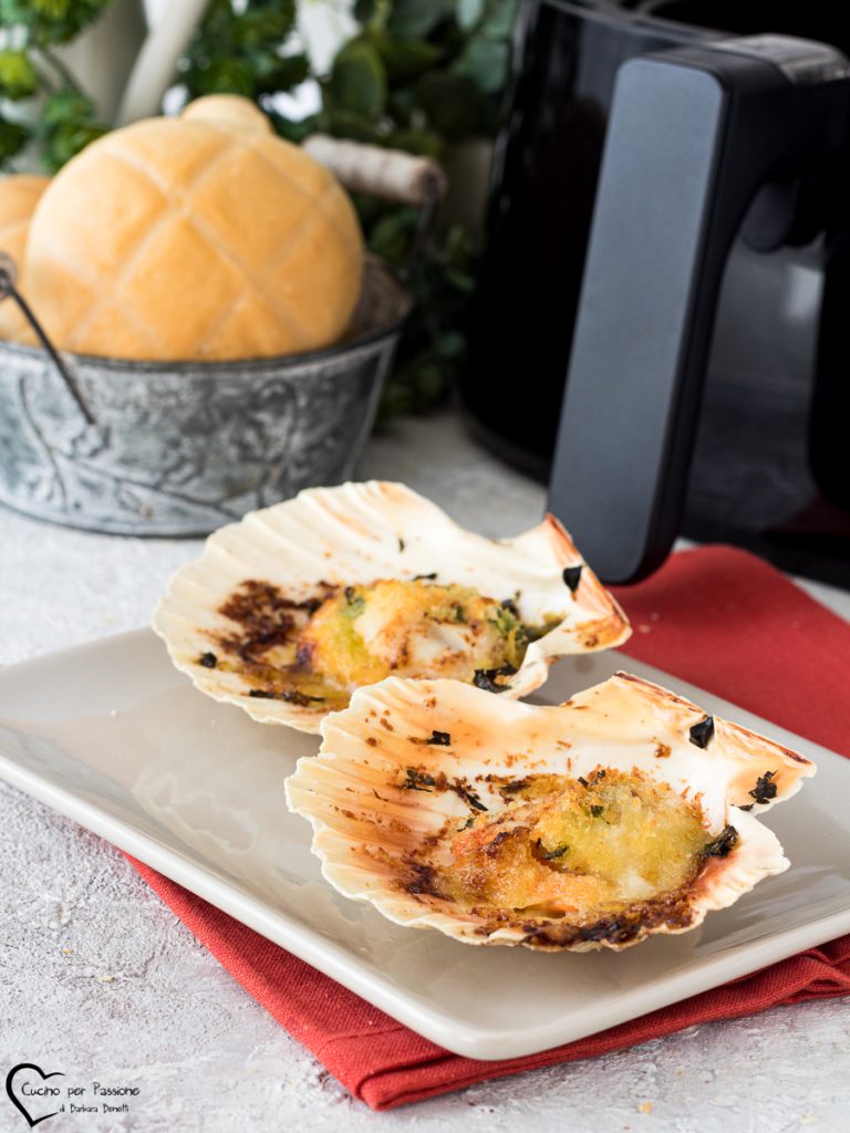 Coquilles Saint-Jacques à la friteuse à air