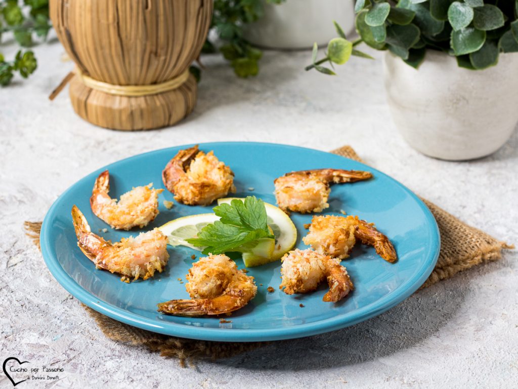 crevettes gratinées