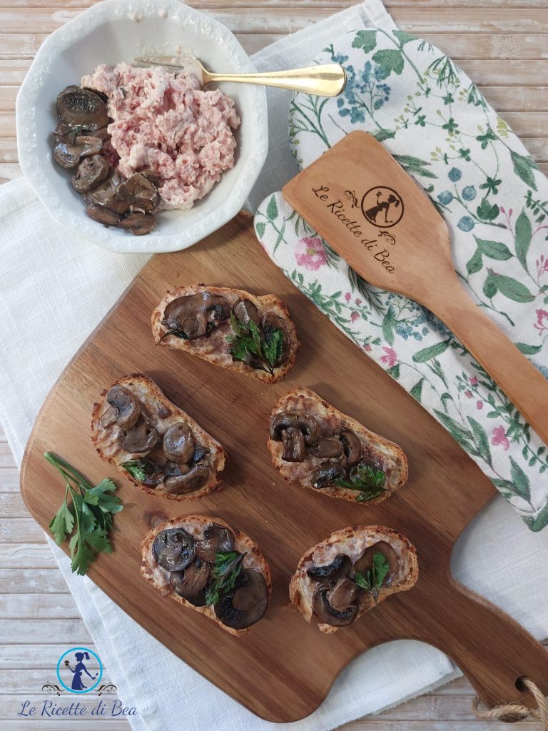 crostino bon comme celui du restaurant