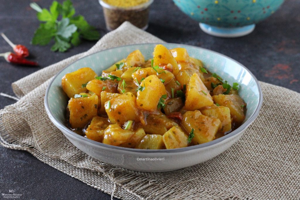curry de pommes de terre