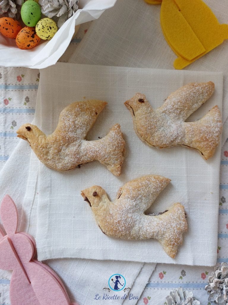 dessert de Pâques avec Nutella