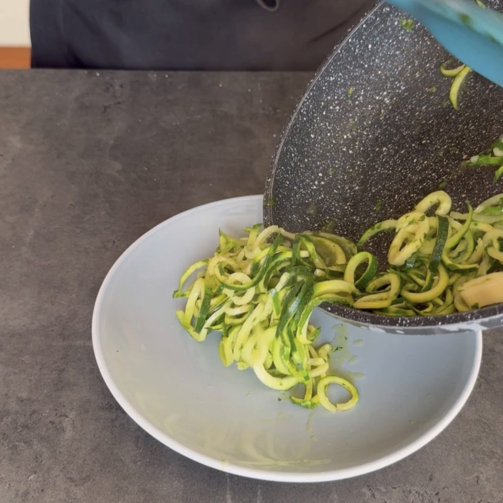 émincés de poulet aux courgettes