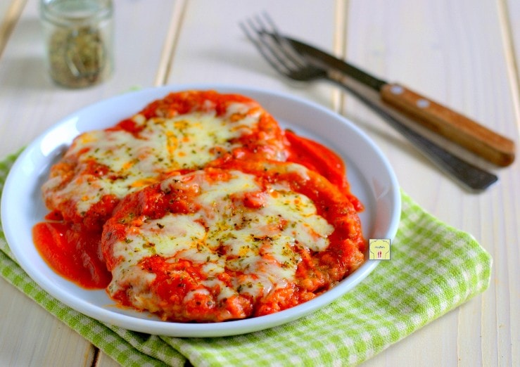 Escalopes de veau à la pizzaiola