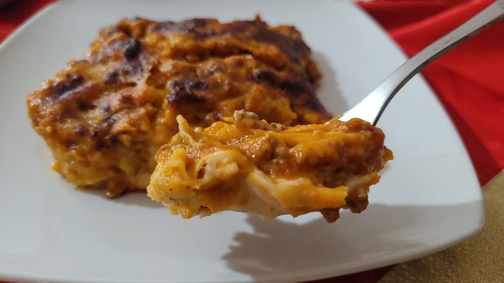 Lasagnes de Carasau au ragù en Friteuse à Air