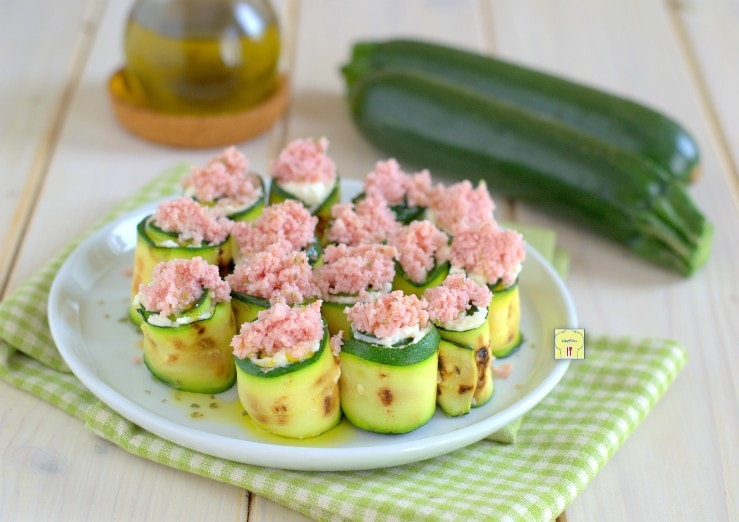 Faux sushi de courgettes