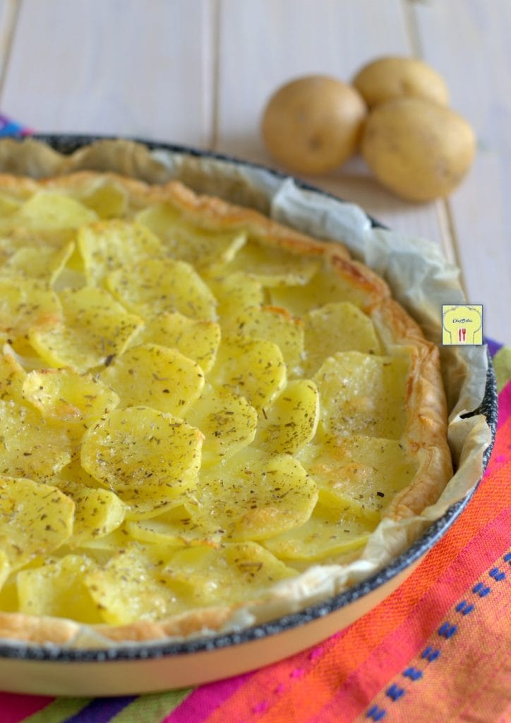 feuilleté de pommes de terre et oignon gp