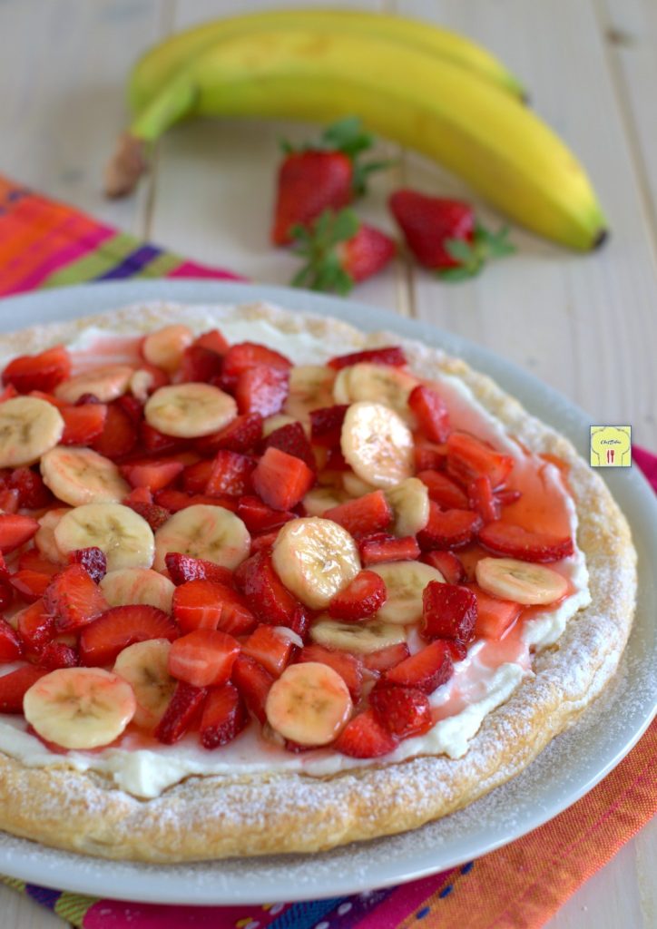 feuilletée ricotta et fraises gp