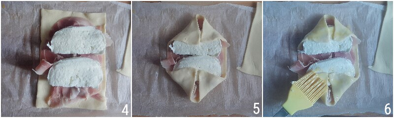 feuilletés au jambon et fromage recette 2 garnir pâte