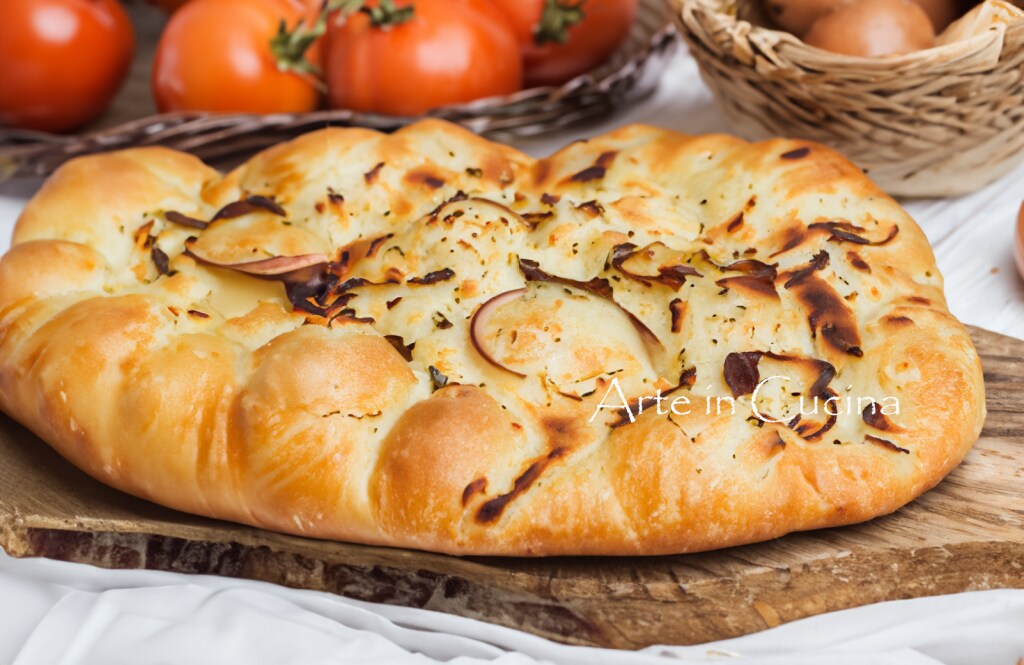 Focaccia aux oignons