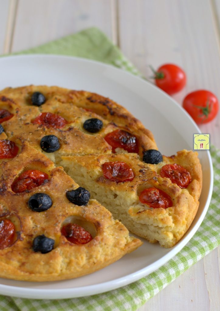 focaccia rapide à la friteuse à air gp