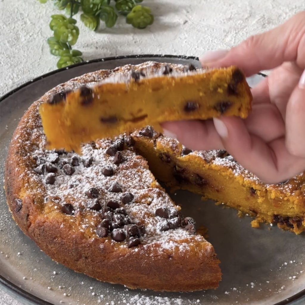gâteau à la citrouille et au chocolat