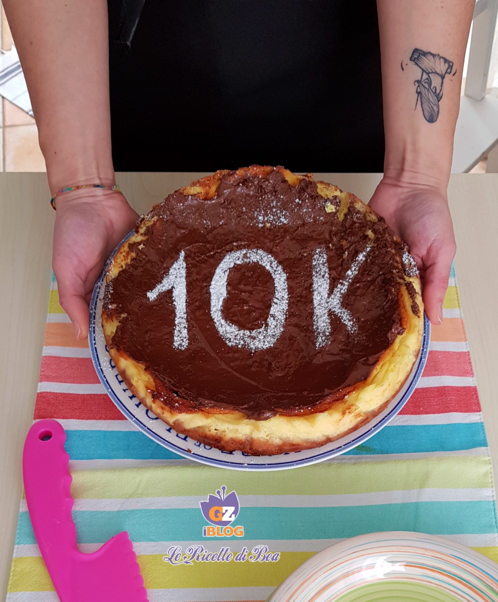 Gâteau à la Robiola avec Nutella