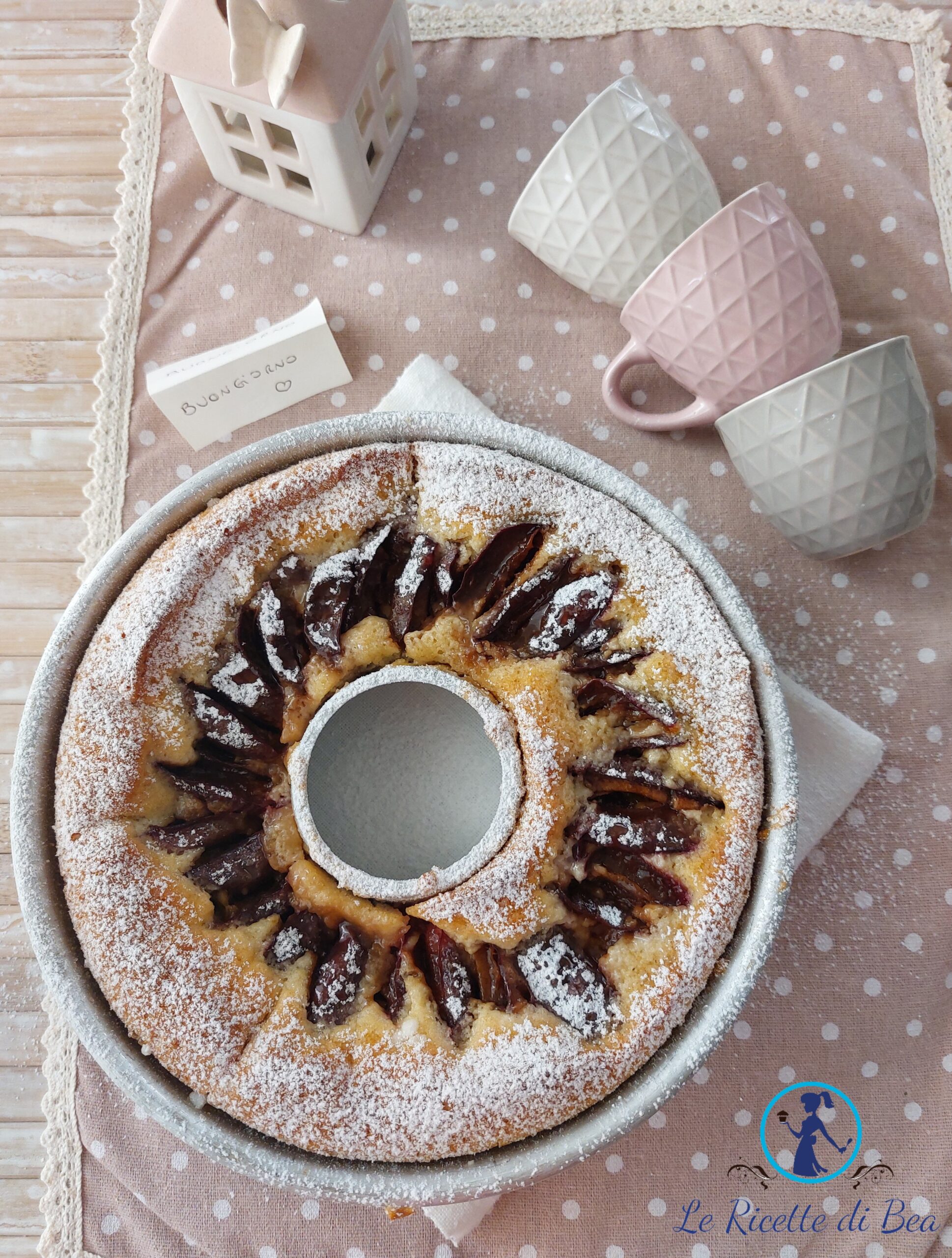 Gâteau aux Prunes