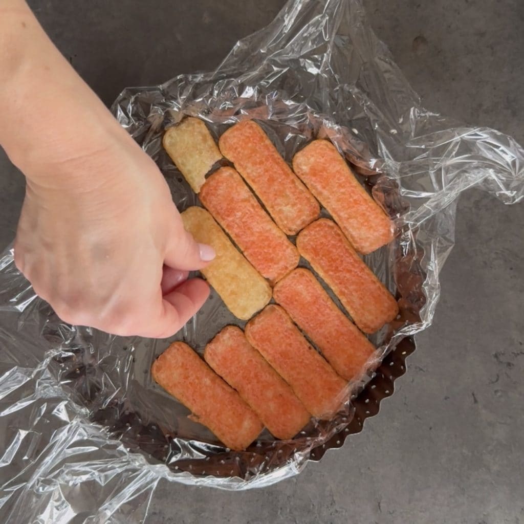 gâteau froid aux fraises