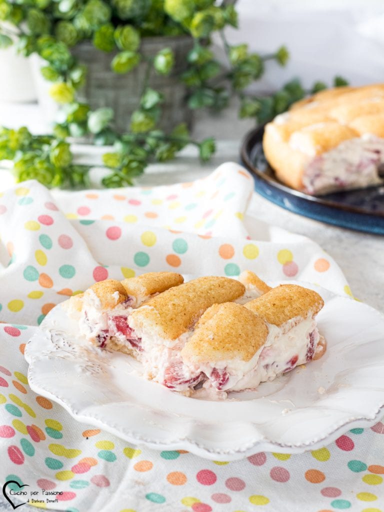 gâteau froid aux fraises