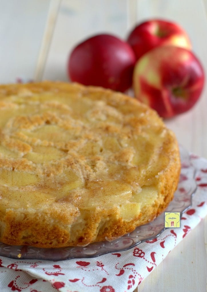 gâteau renversé aux pommes gp
