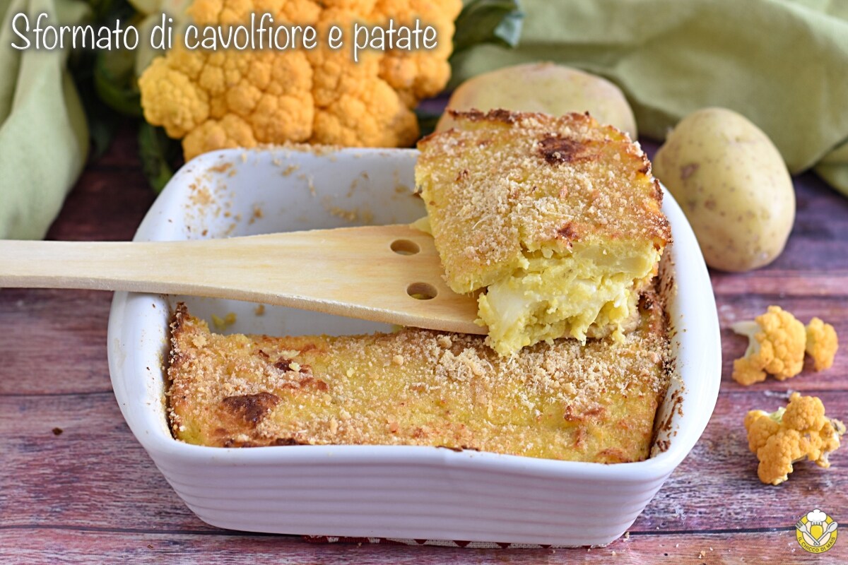 Gratin de chou-fleur et pommes de terre