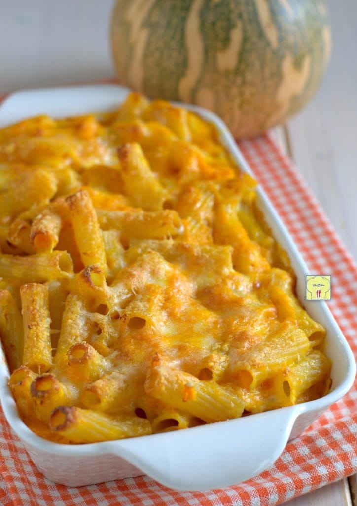 gratin de pâtes et potiron gp