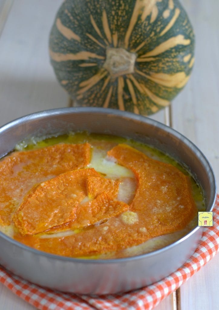 gratin de potiron et mozzarella gp