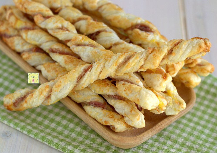 Gressins au jambon cru