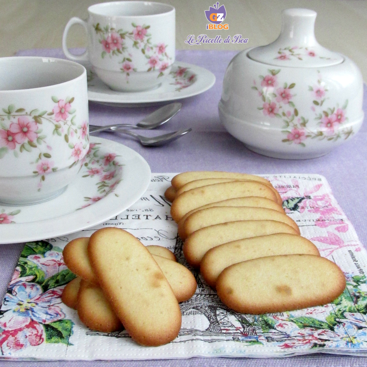 Langues de chat à la vanille