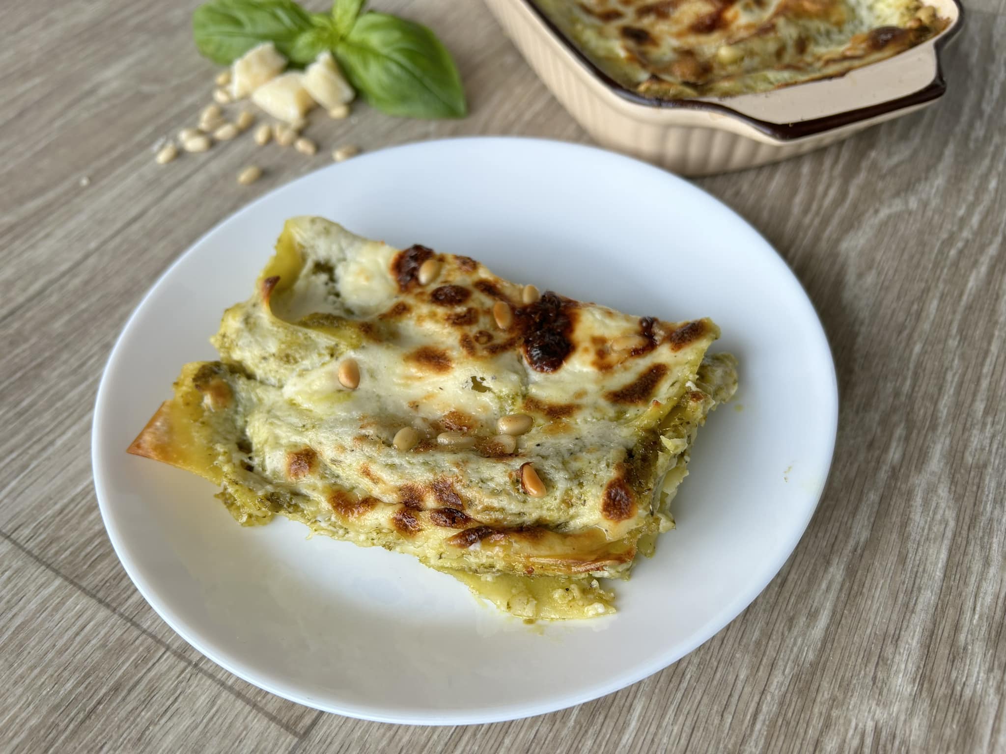Lasagnes au pesto