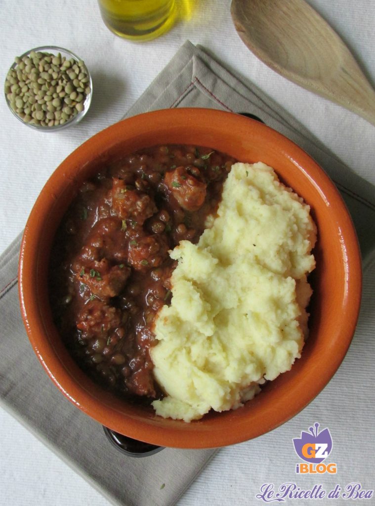 Lentilles avec saucisse