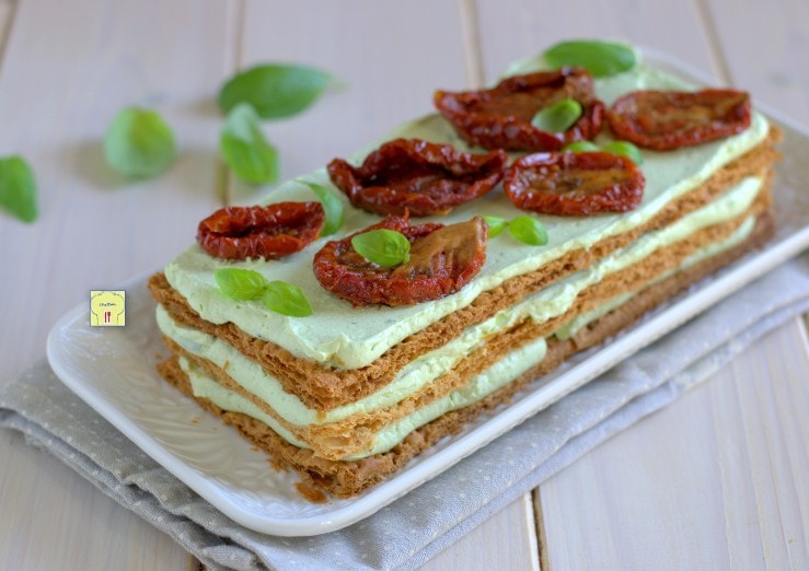 Millefeuille salé