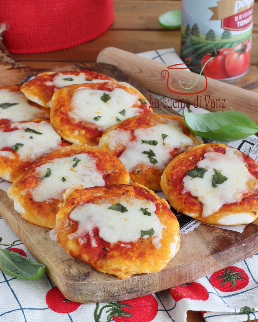 mini-pizzas rapides sans levure de bière.