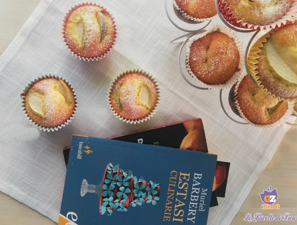 muffin avec farine de riz et pommes