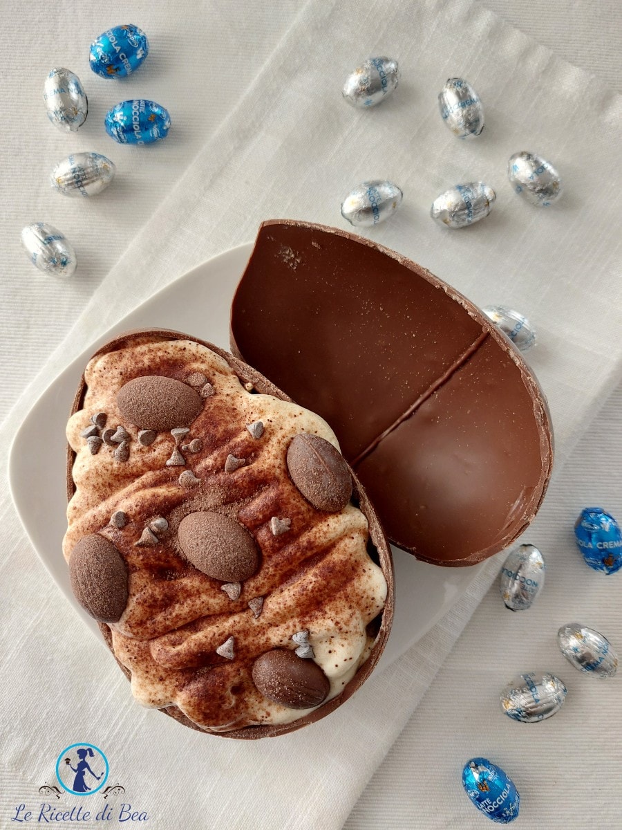 Tiramisù dans l’Œuf de Pâques