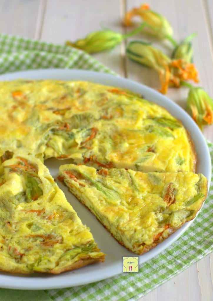 omelette aux fleurs de courgette gp