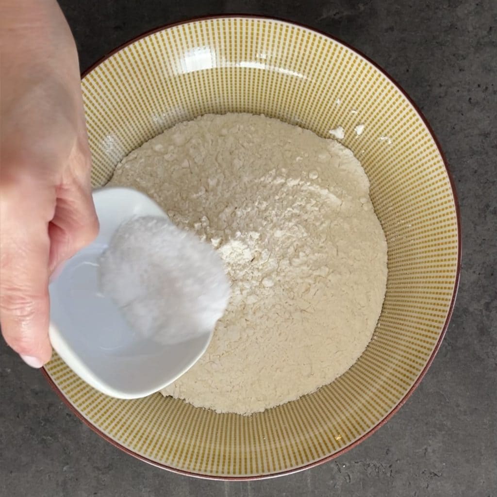 paniers de pâte brisée salée