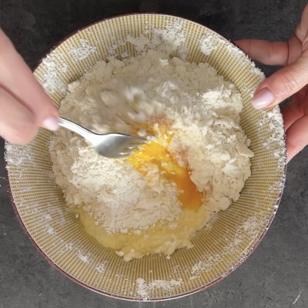 paniers de pâte brisée salée