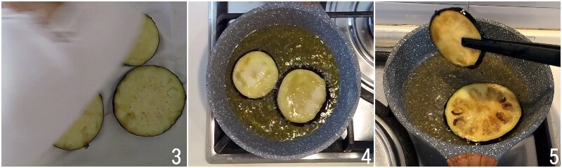 parmigiana froide à l'assiette recette originale sicilienne aubergines à la parmigiana sans four le grain de maïs 2 frire les aubergines