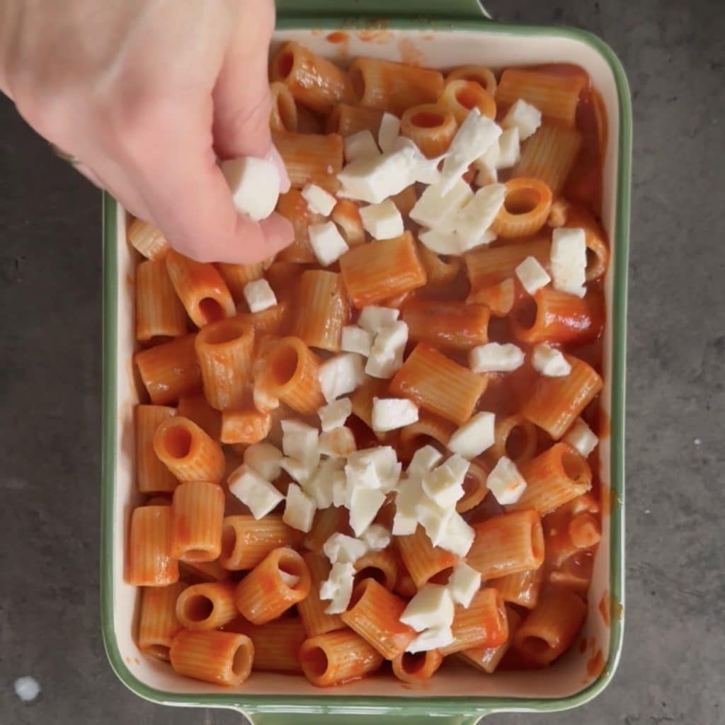 pâtes à la pizzaiola