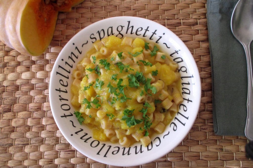 Pâtes et potiron, Mange sans Ventre