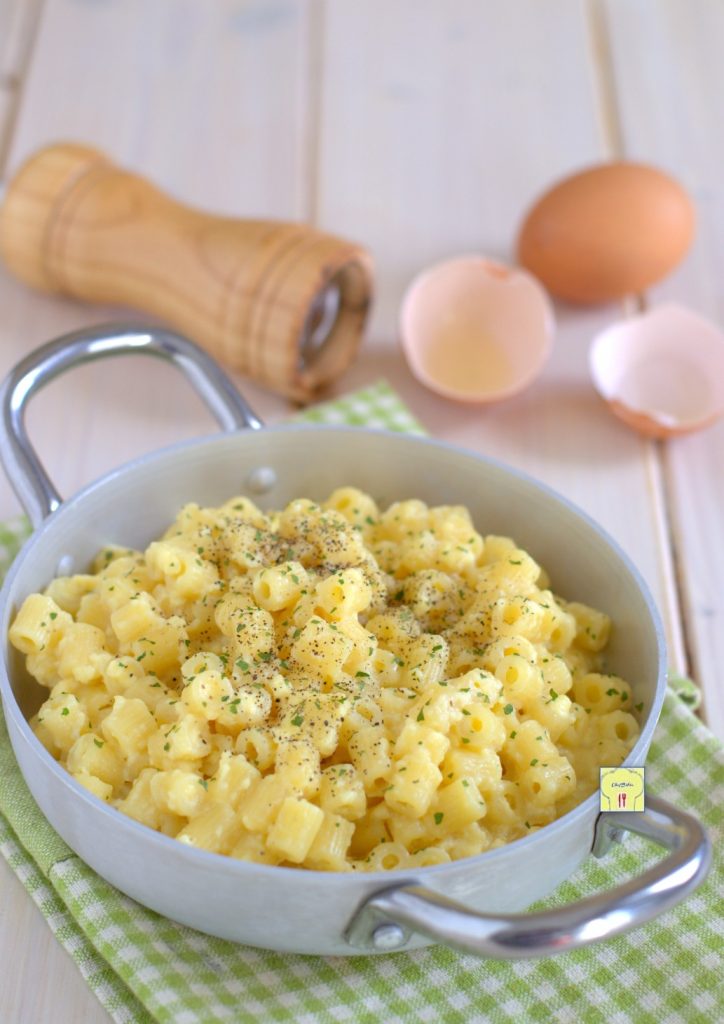 pâtes au fromage et aux œufs gp